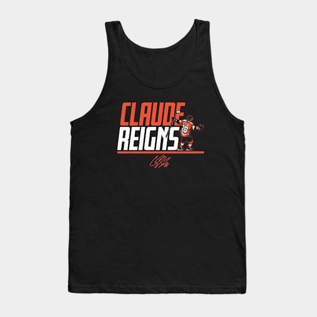 Claude Giroux Claude Reigns Tank Top by stevenmsparks